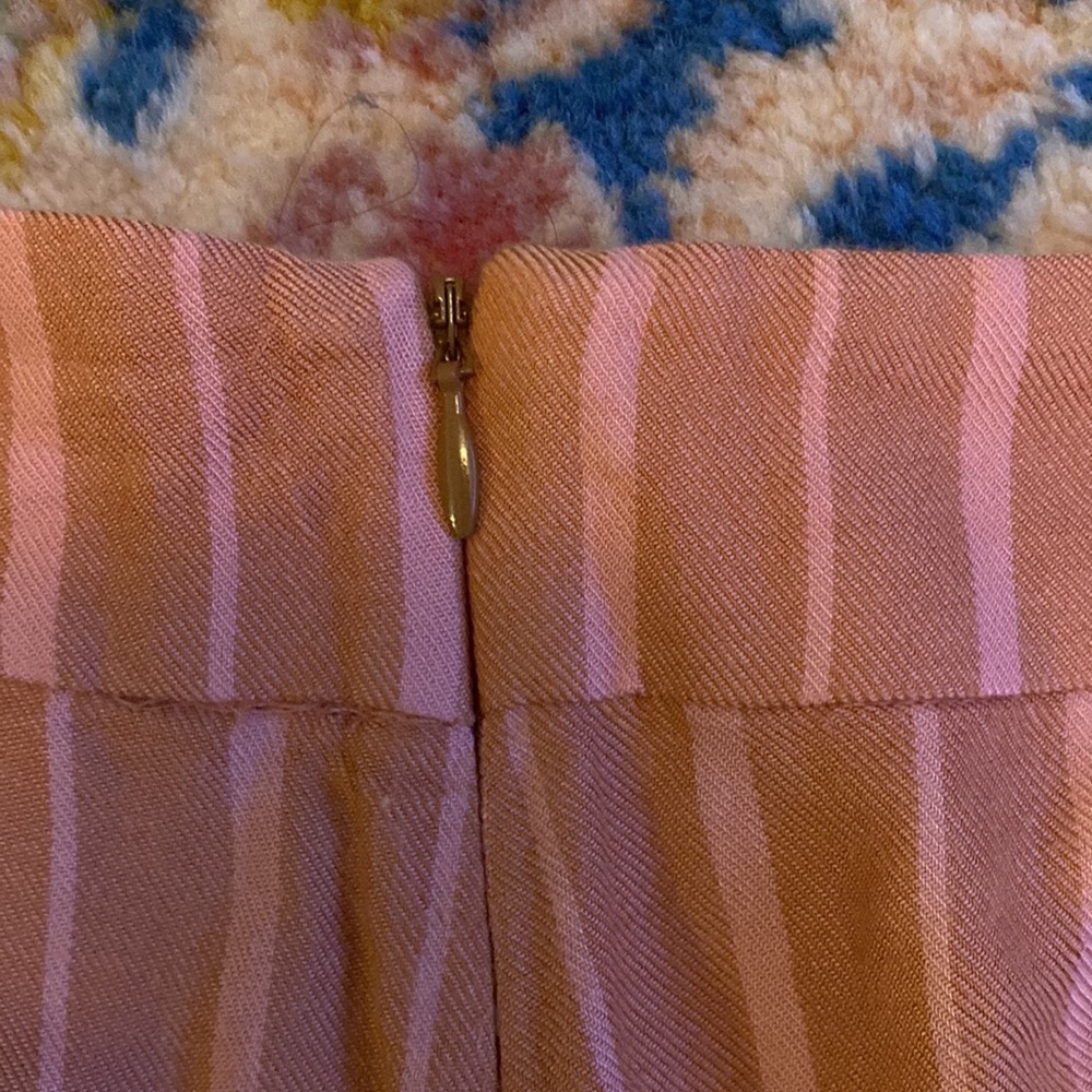 FREE PEOPLE PANTS ROSEMARY STRIPED OPEN
LEG PANTS - Picture 7 of 8